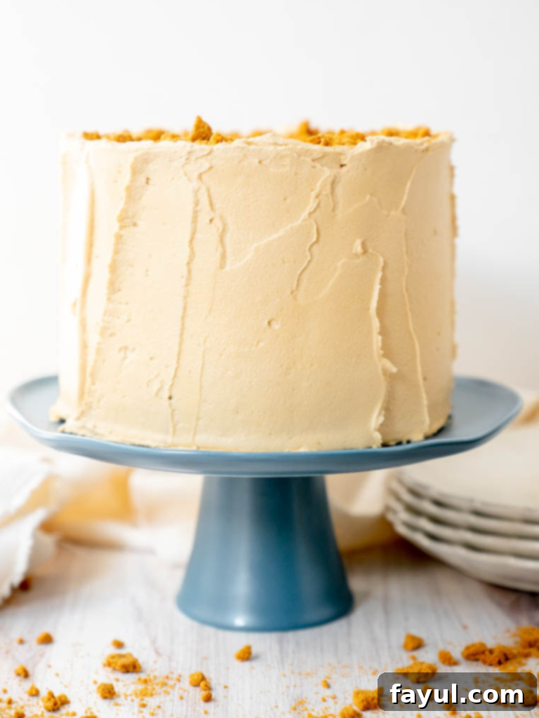Biscoff Apple Cake