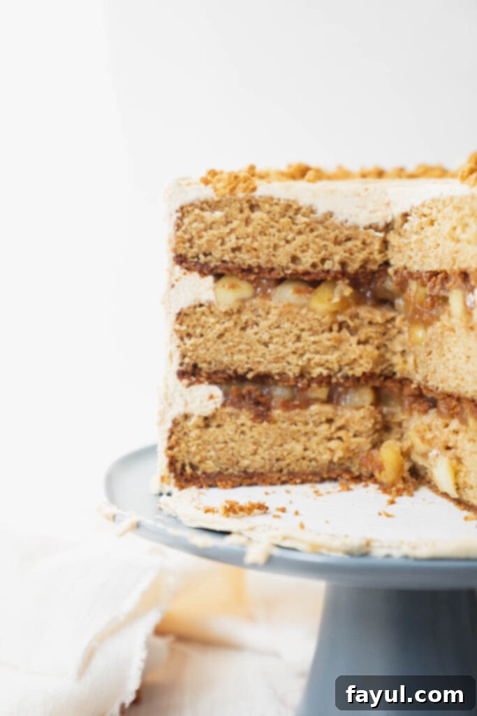 Ingredients for Biscoff Apple Cake