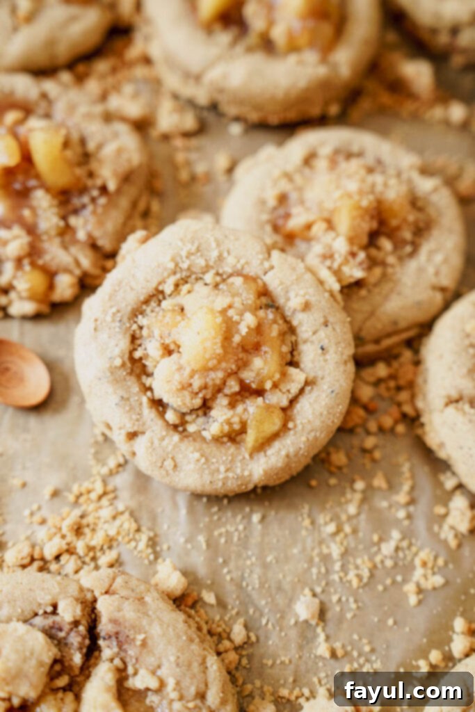 apple pie filling in a pan