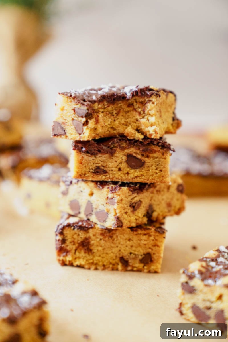 Ingredients for Pumpkin Chocolate Chip Blondies laid out