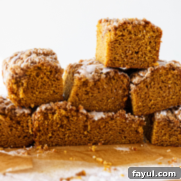 pumpkin coffee cake
