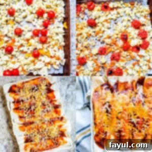 Prep image for vegetarian enchiladas recipe. This image combines 4 images showing the steps of the recipe.