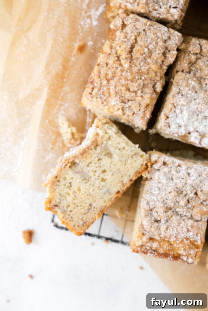 banana coffee cake