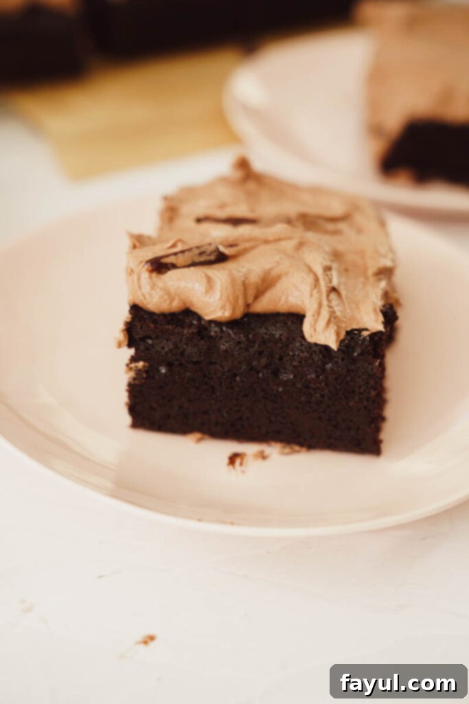 Ingredients for a moist buttermilk chocolate cake