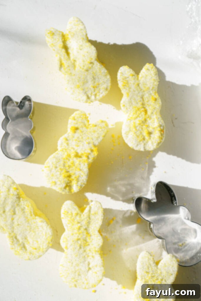 Close up of gelatin blooming in a mixer bowl