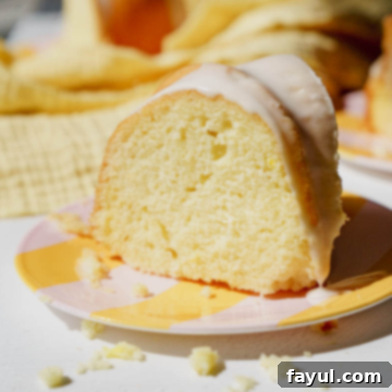 Sun-Kissed Lemon Bundt Cake 9 lemon bundt cake