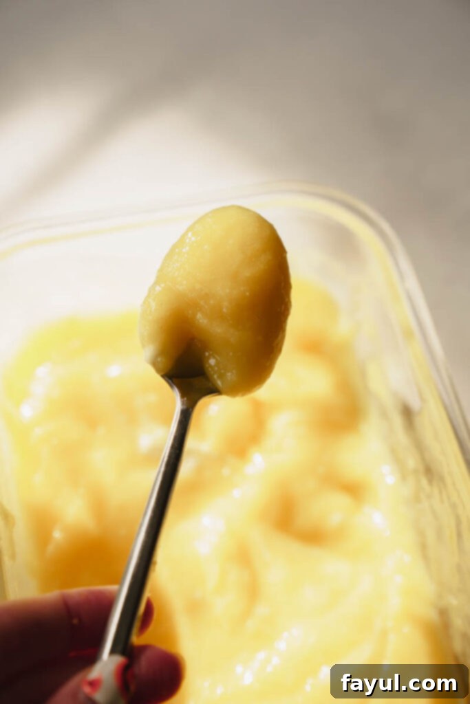 Lemon sheet cake batter