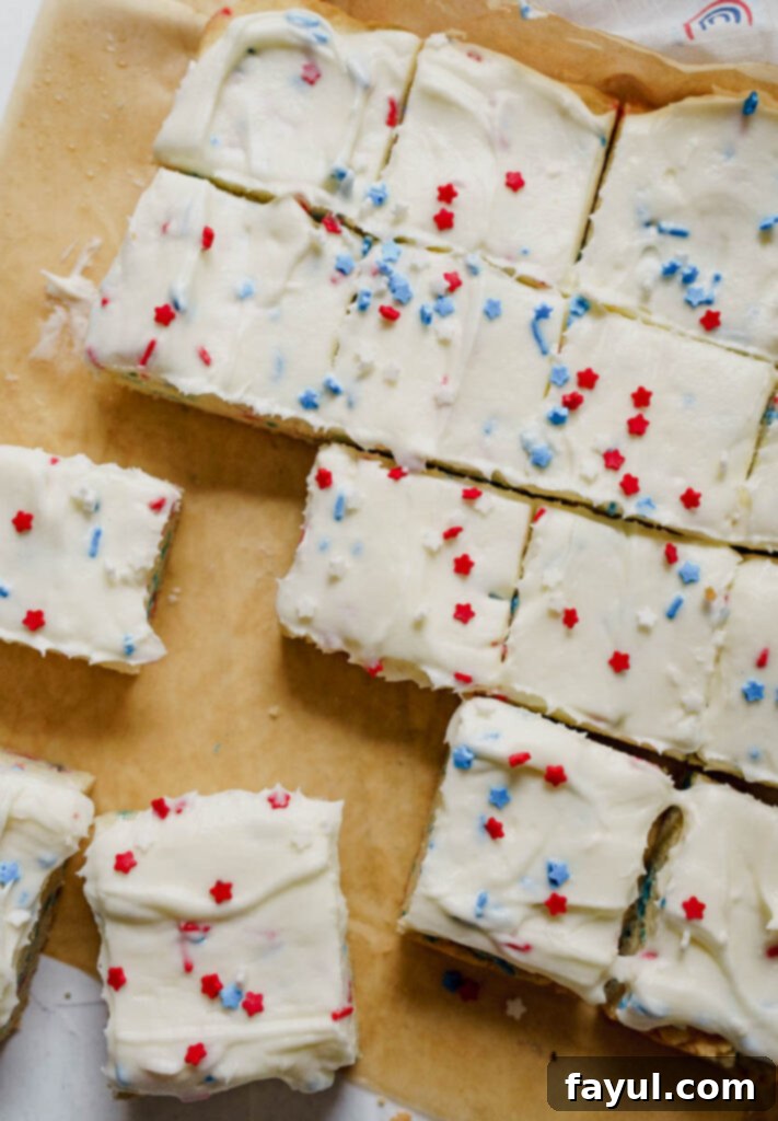 Ingredients for sugar cookie bars laid out