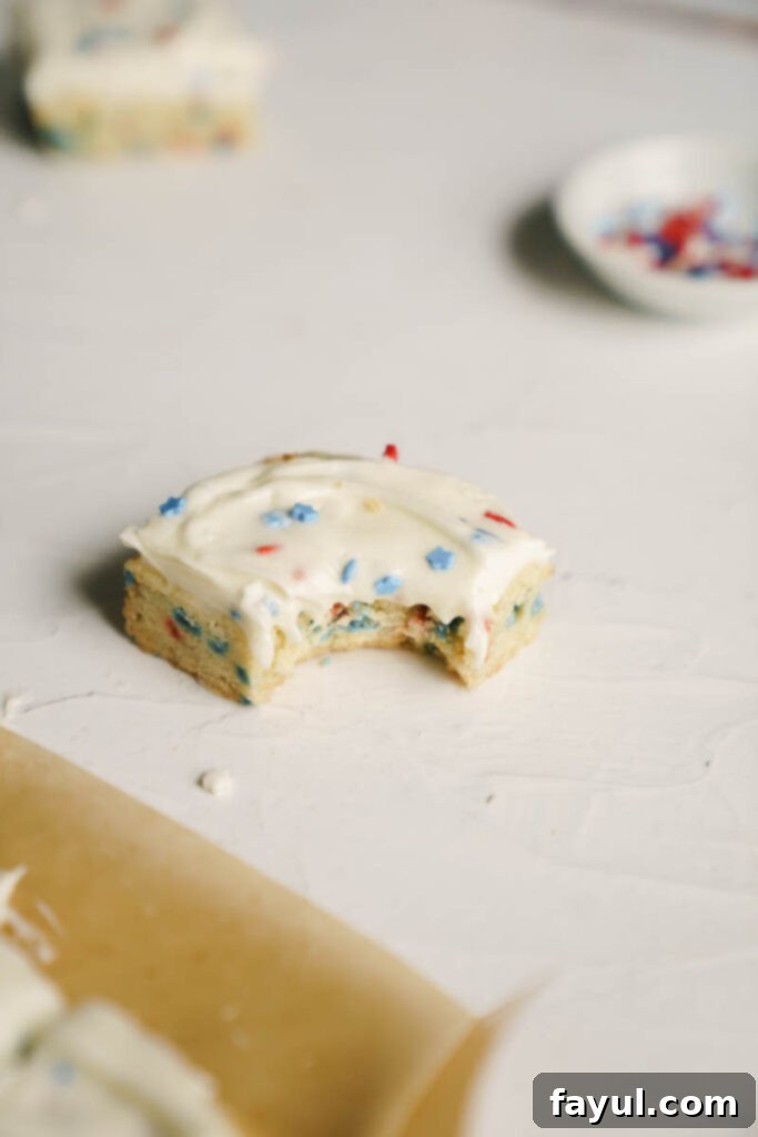 Raw sugar cookie dough spread in a baking pan