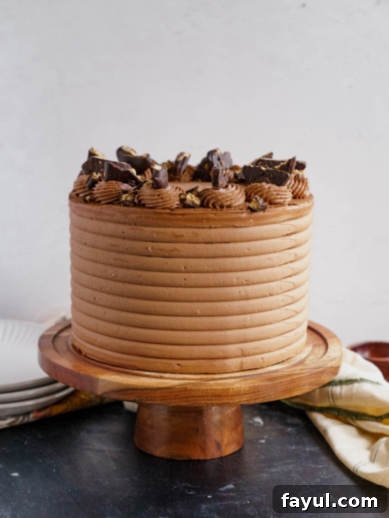 chocolate graham cracker cake