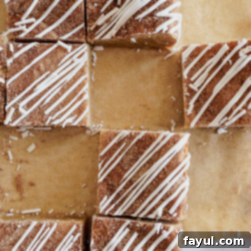Cinnamon Roll blondies