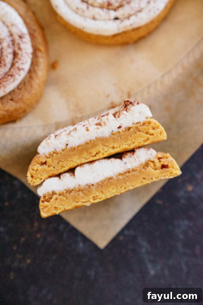 Frosted Pumpkin Sugar Cookies