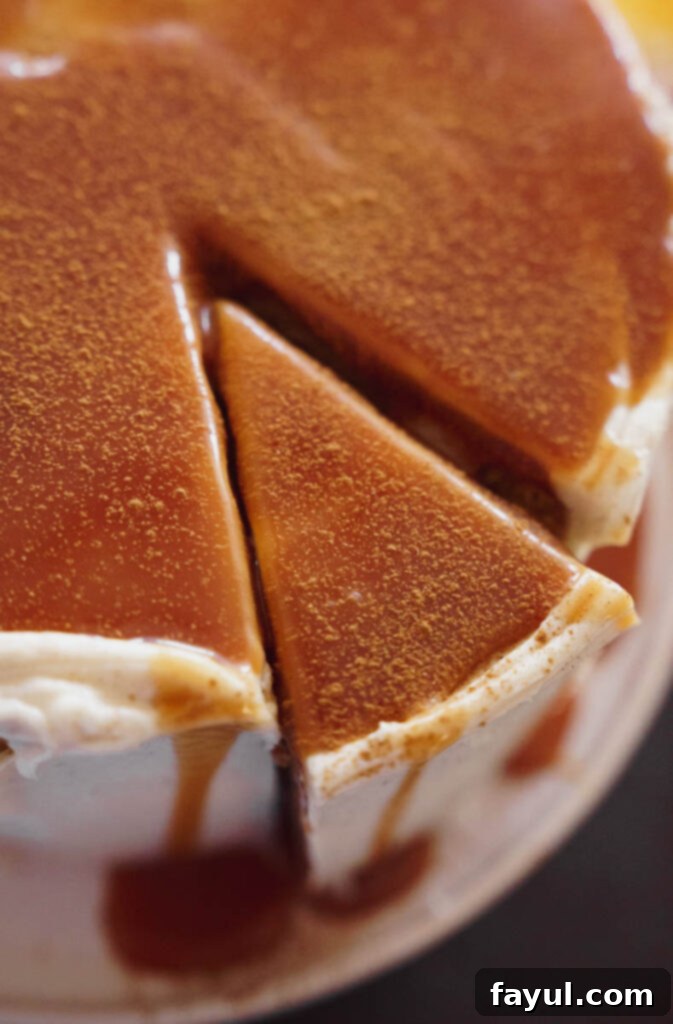 Chai Caramel Cake