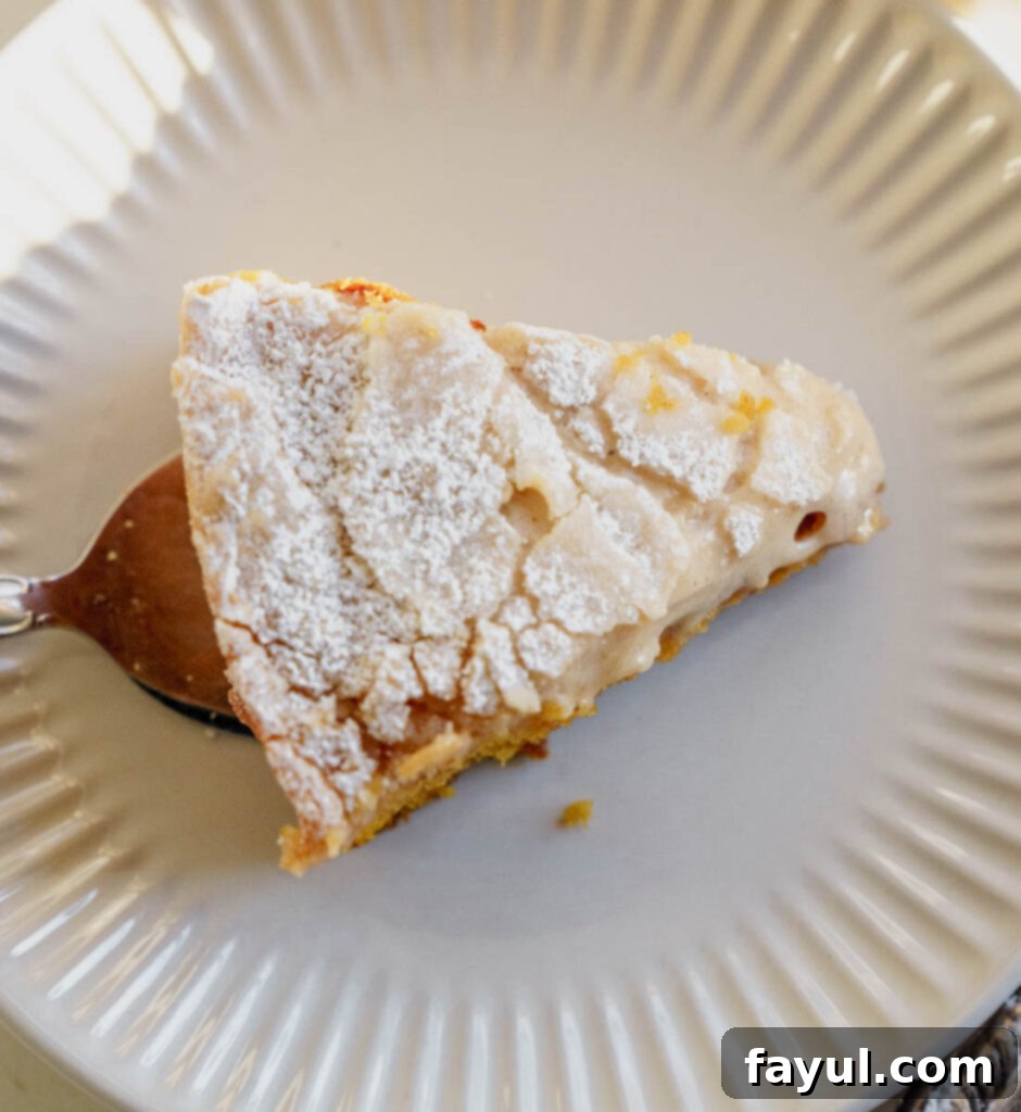 A whole Gooey Butter Pumpkin Cake, freshly baked and ready for slicing.