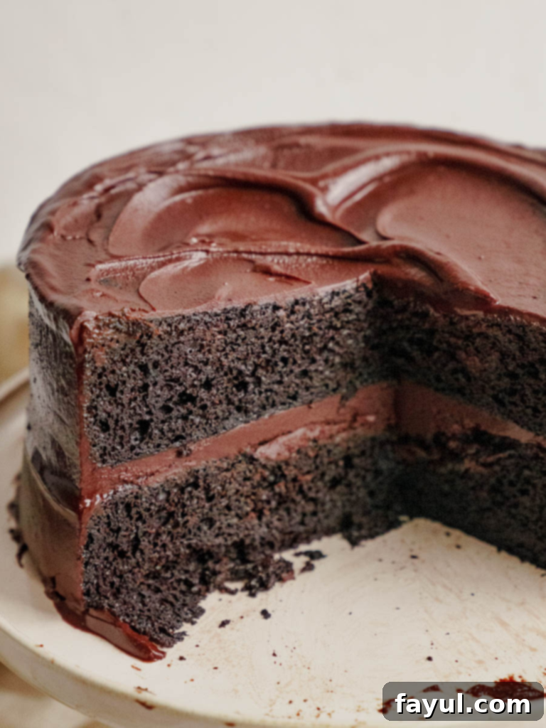 chocolate fudge cake