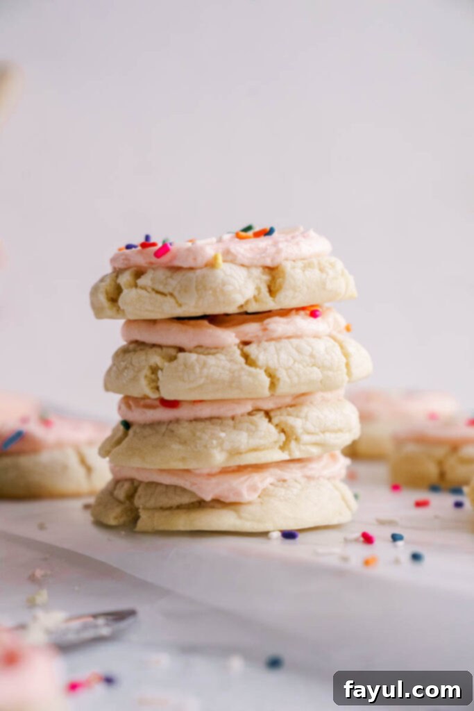 Lofthouse sugar cookie ingredients arranged for baking
