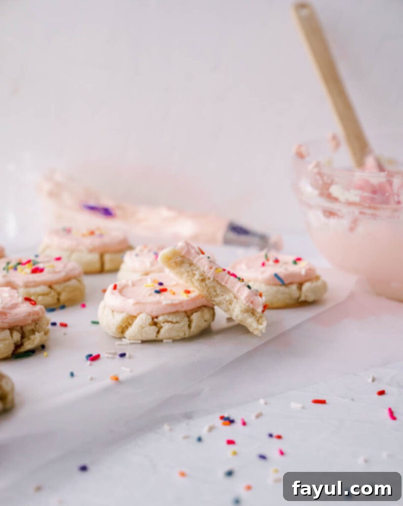 Assortment of baking tools and kitchen equipment for cookie making