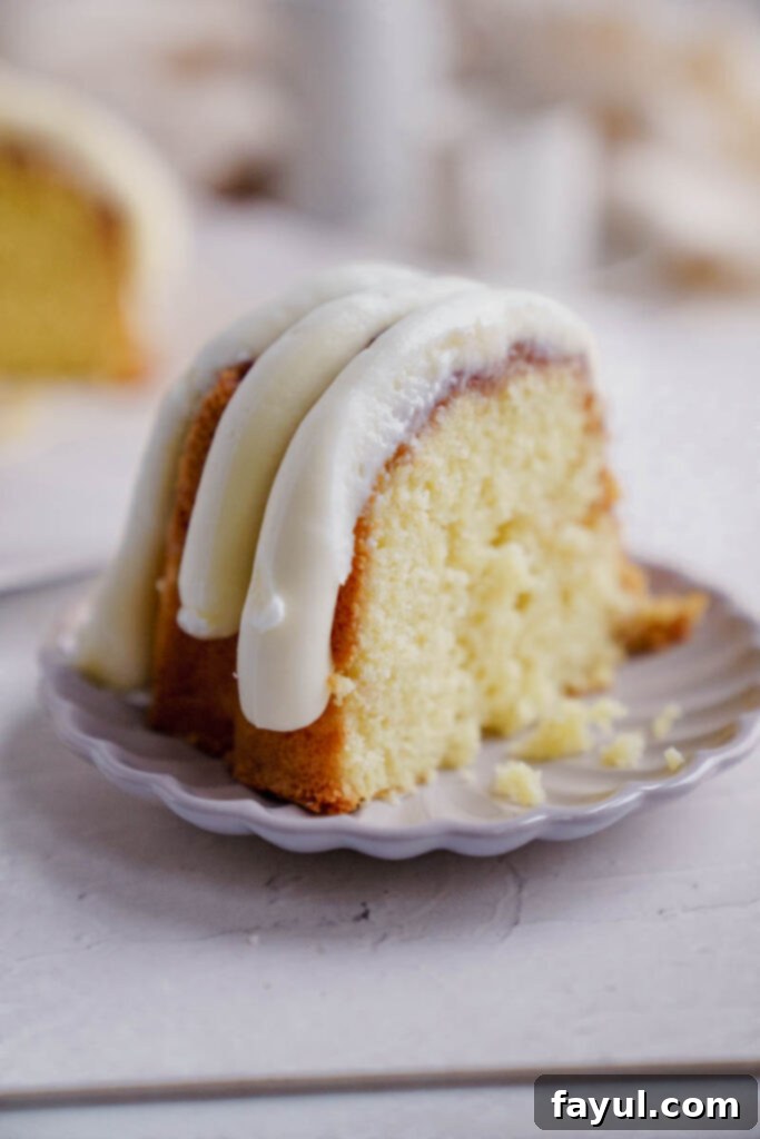 Raspberry jam swirl in bundt cake batter