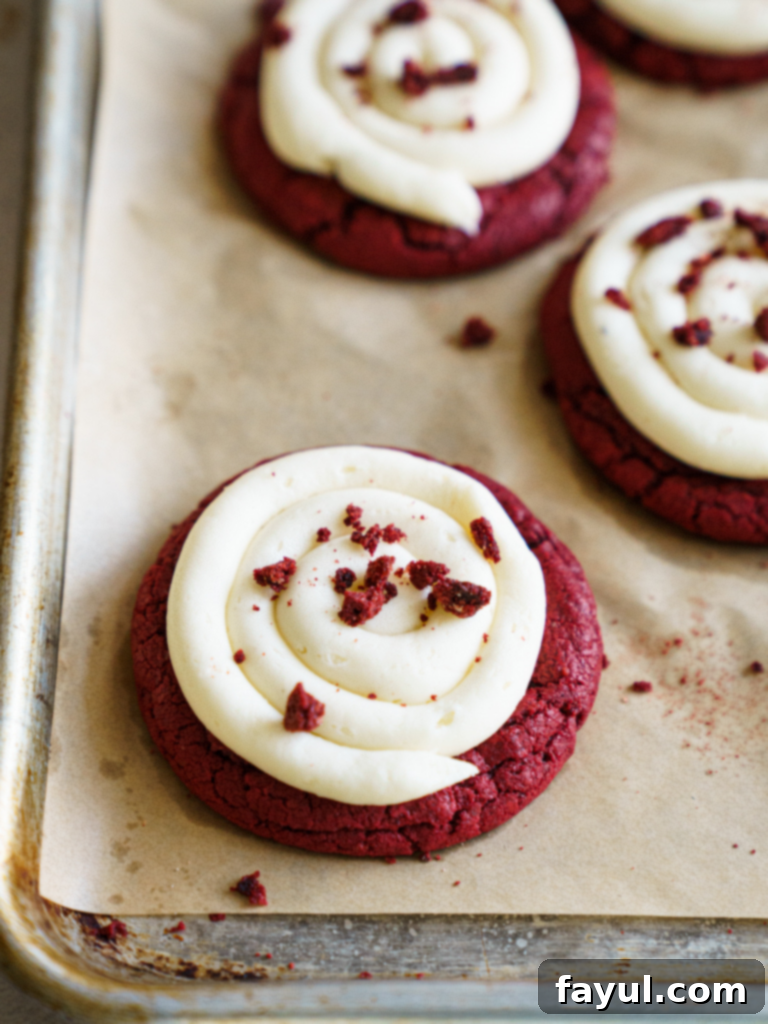 Recreate Crumbls Famous Red Velvet Cookies 2 Red Velvet Crumbl Cookie