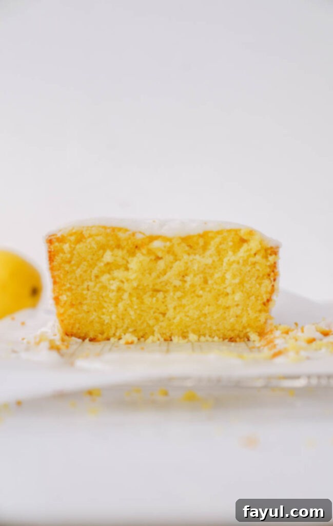 Baking ingredients including butter, eggs, flour, and lemons on a counter, ready for mixing