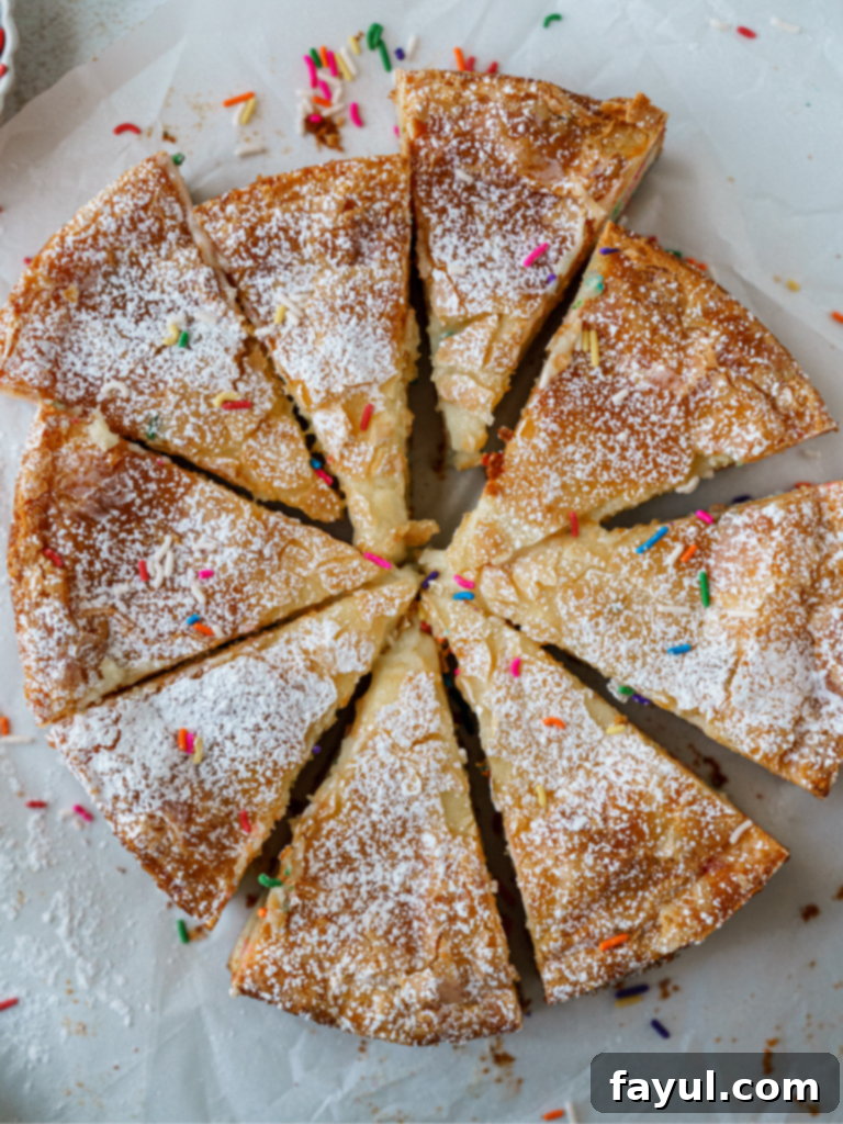 funfetti gooey butter cake