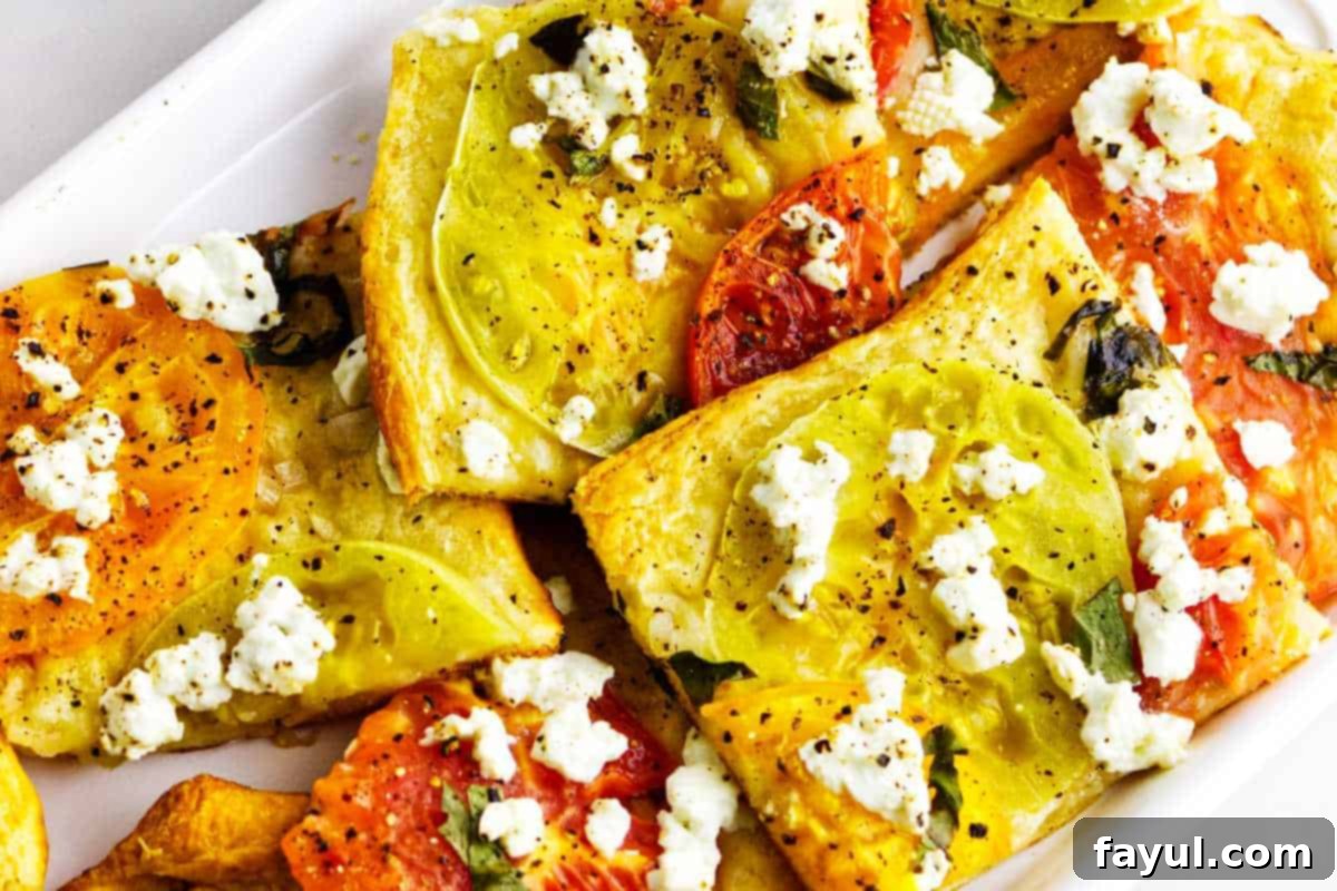 Feta and Tomato Flatbread