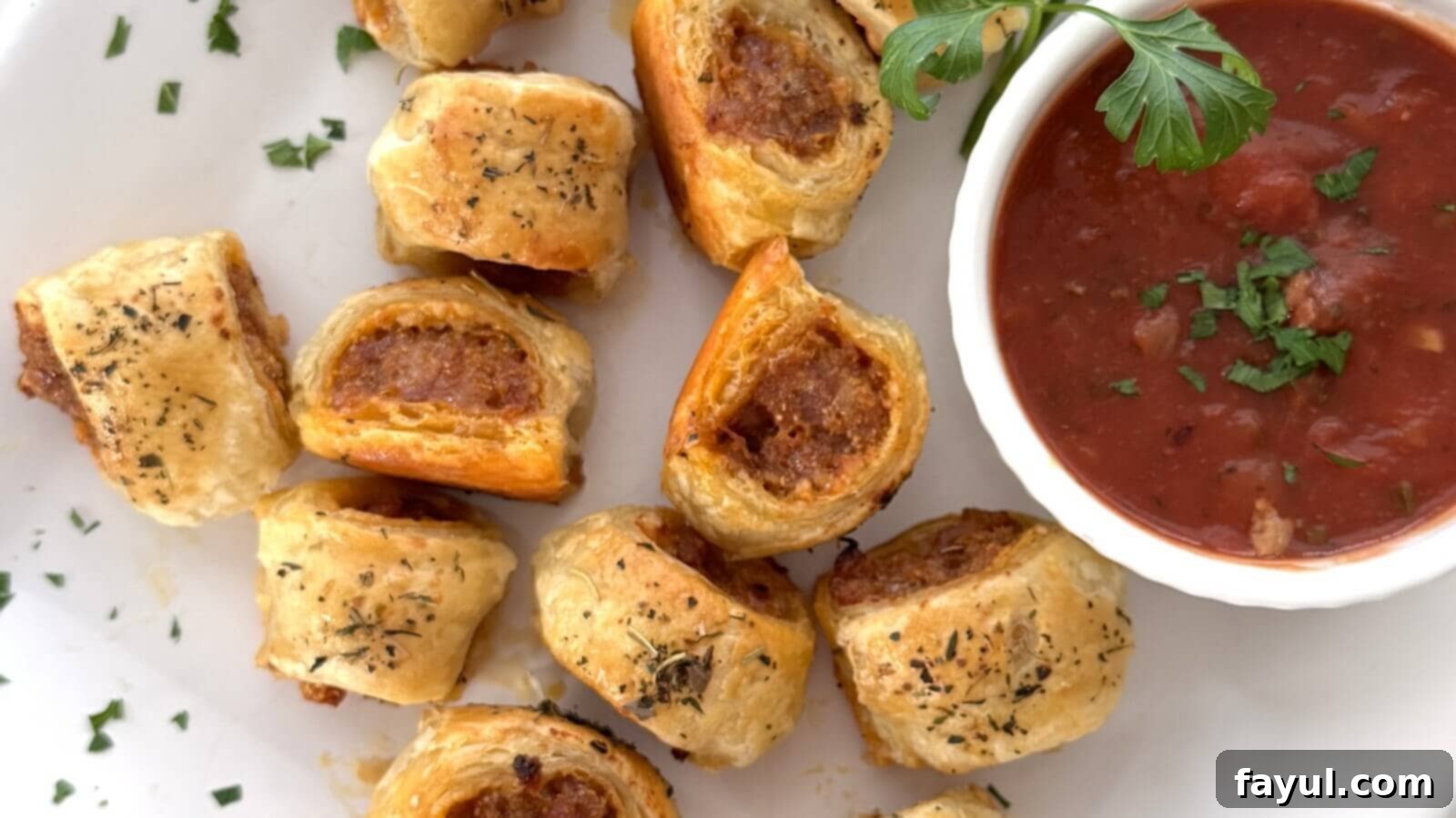 Homemade Sausage Rolls {Easy Party Snack}