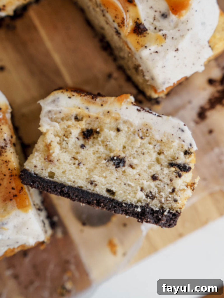 OREO CARAMEL CAKE