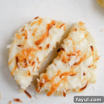 Frosted Coconut Caramel Sugar Cookies