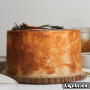 Cinnamon Caramel Apple Cake