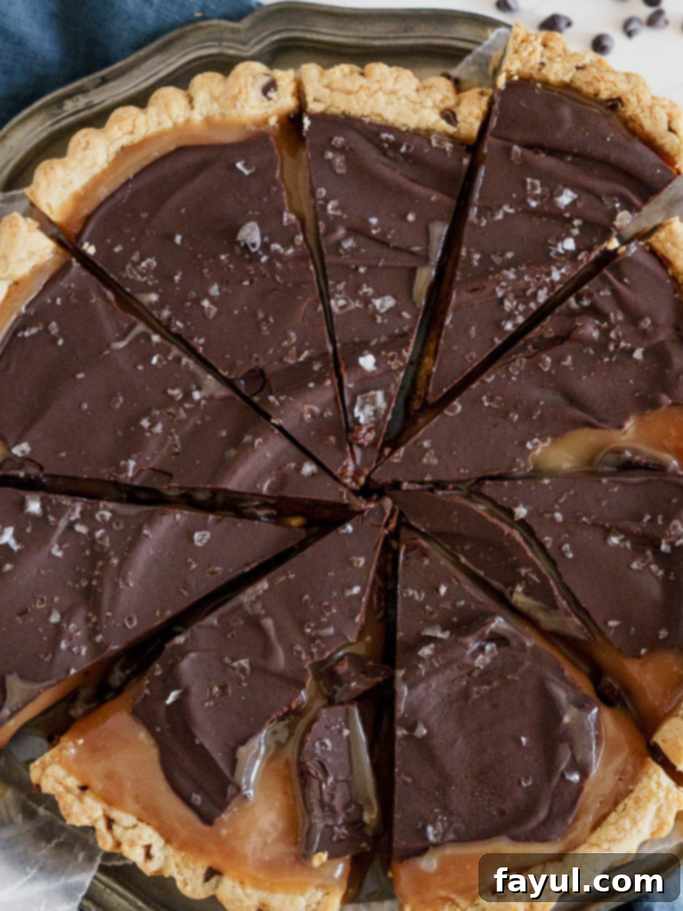 Chocolate Chip Cookie Tart
