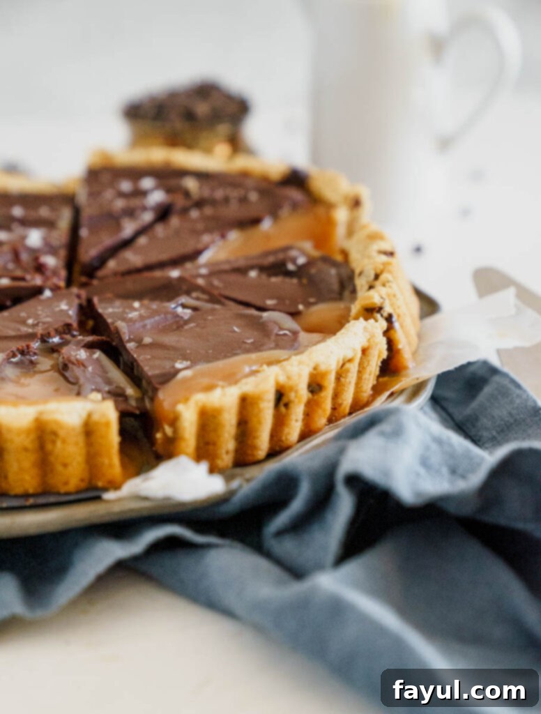 Chocolate Cookie Caramel Tart Ingredients