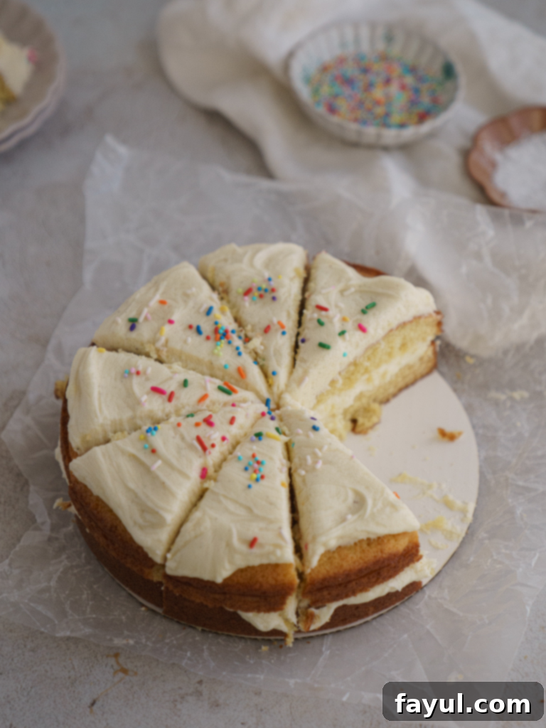vanilla bean cake