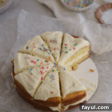vanilla bean cake