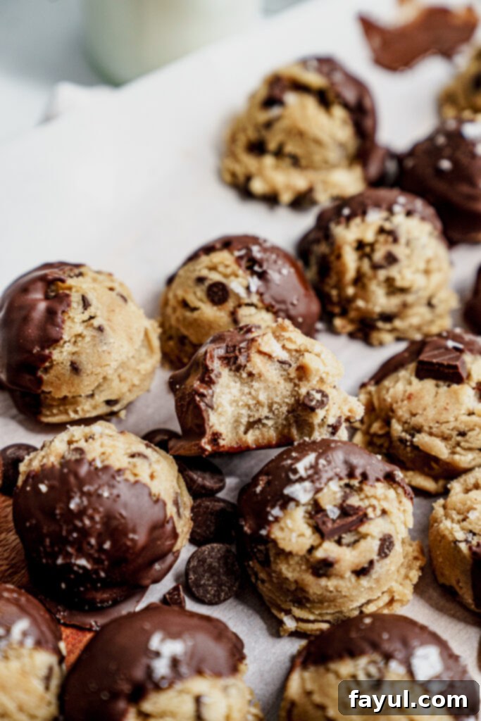 Edible Brown Butter Cookie Dough Bites