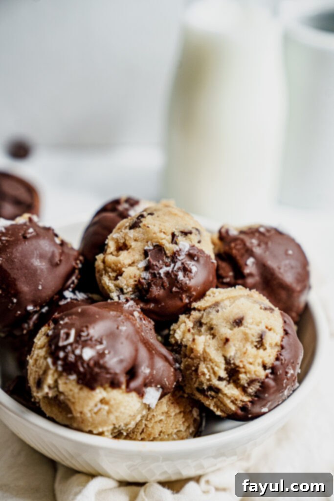 Edible Brown Butter Cookie Dough with Sprinkles