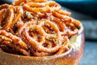 Simple Garlic Parmesan Pretzels