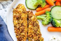 Crispy Baked Pistachio Chicken Tenders