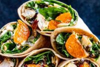 Sunshine Chicken Wraps