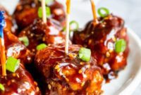 Fiery Asian Pork Meatballs
