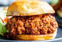 Speedy Instant Pot Ground Turkey Sloppy Joes